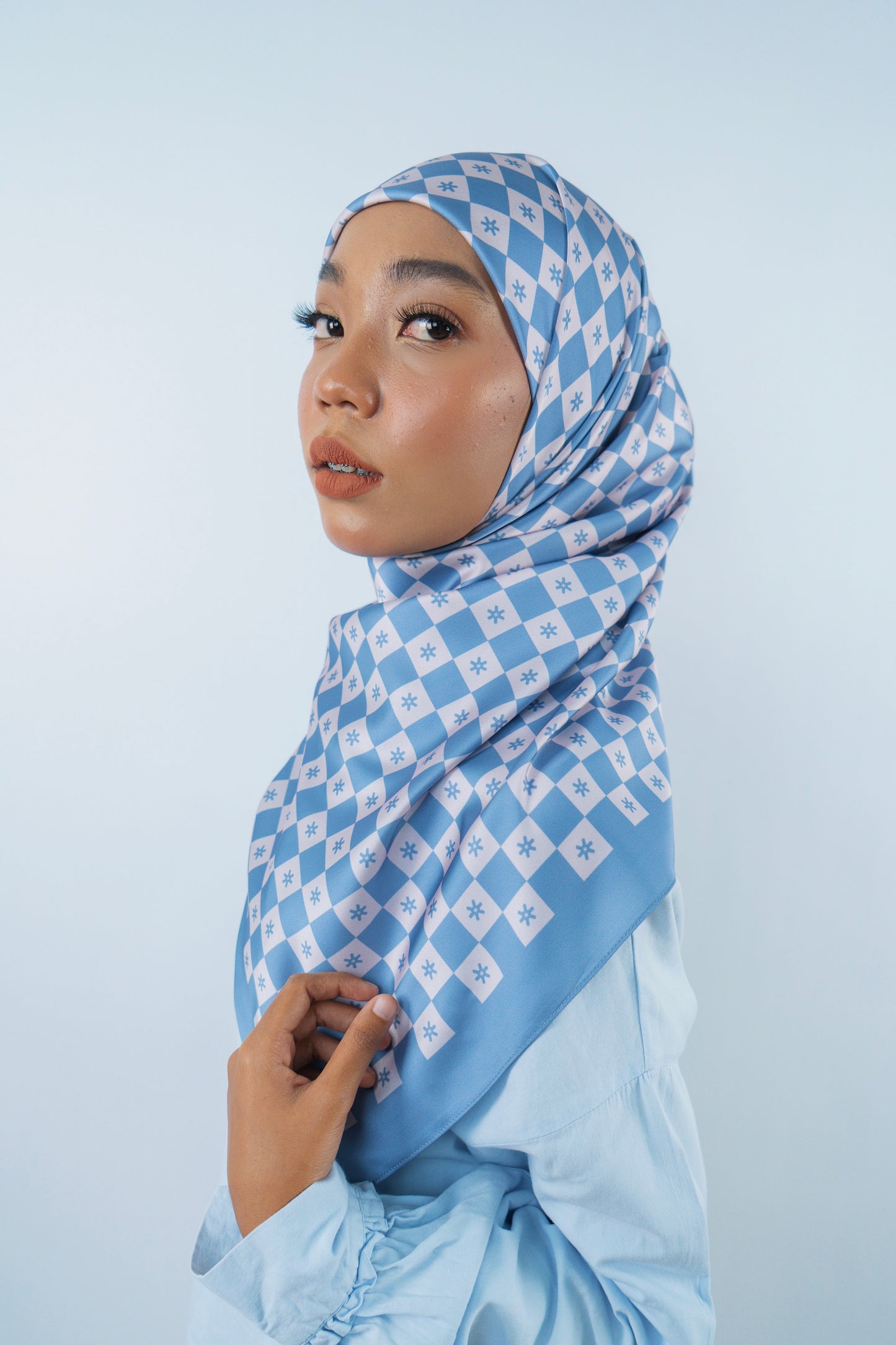 Monogram Square (Sky Blue)