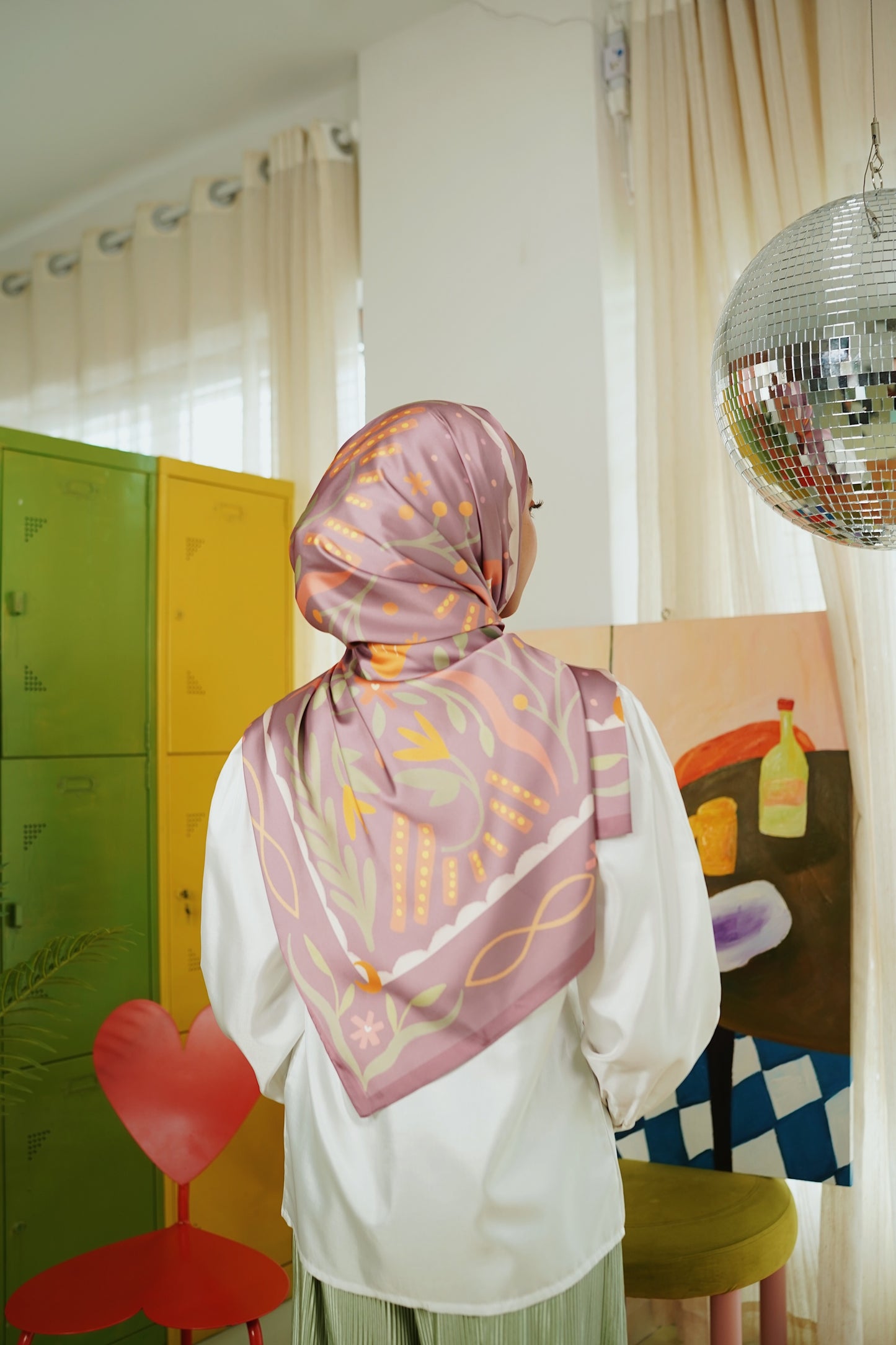 Berangan Shawl (Plum)