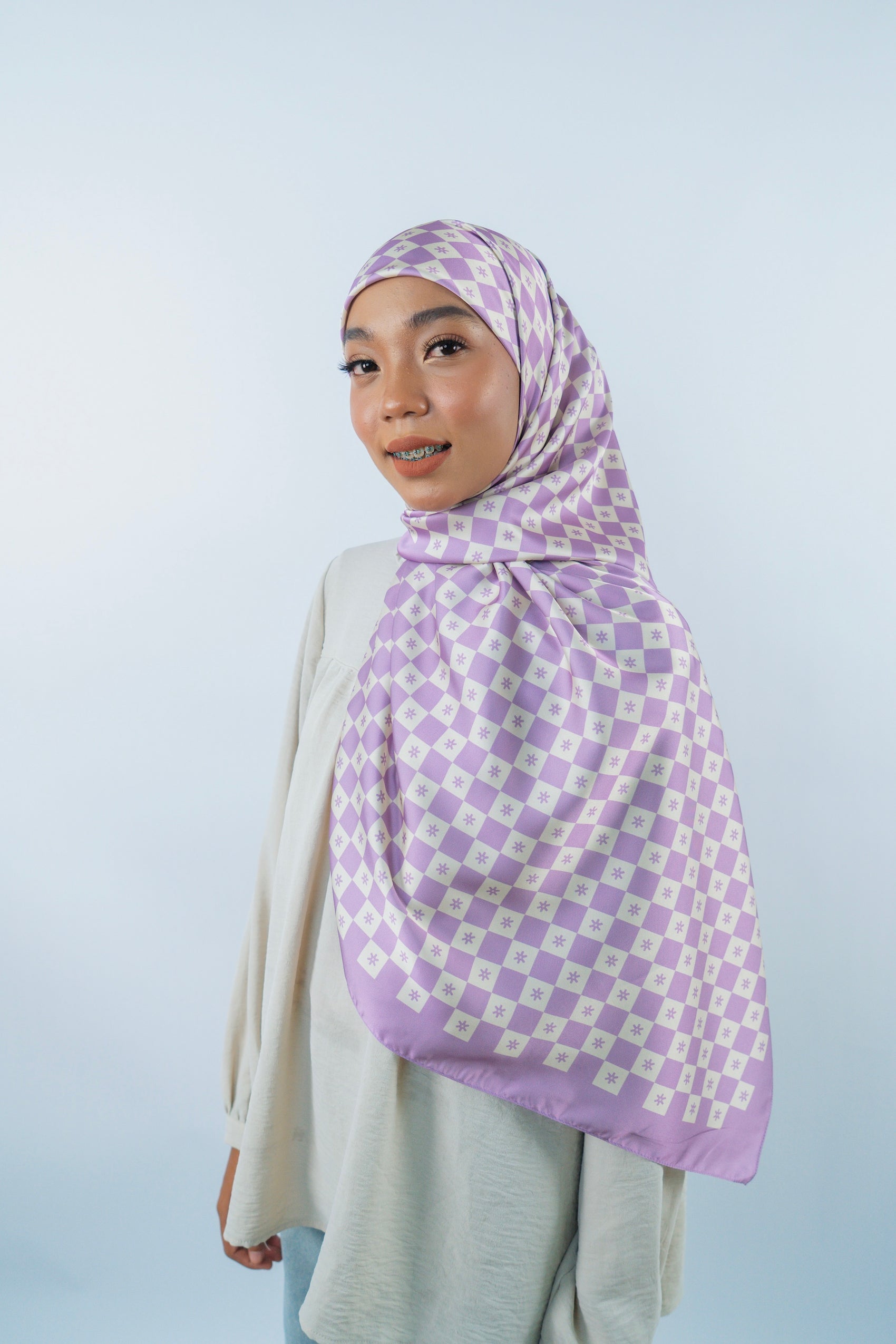 Monogram Square (Lilac)