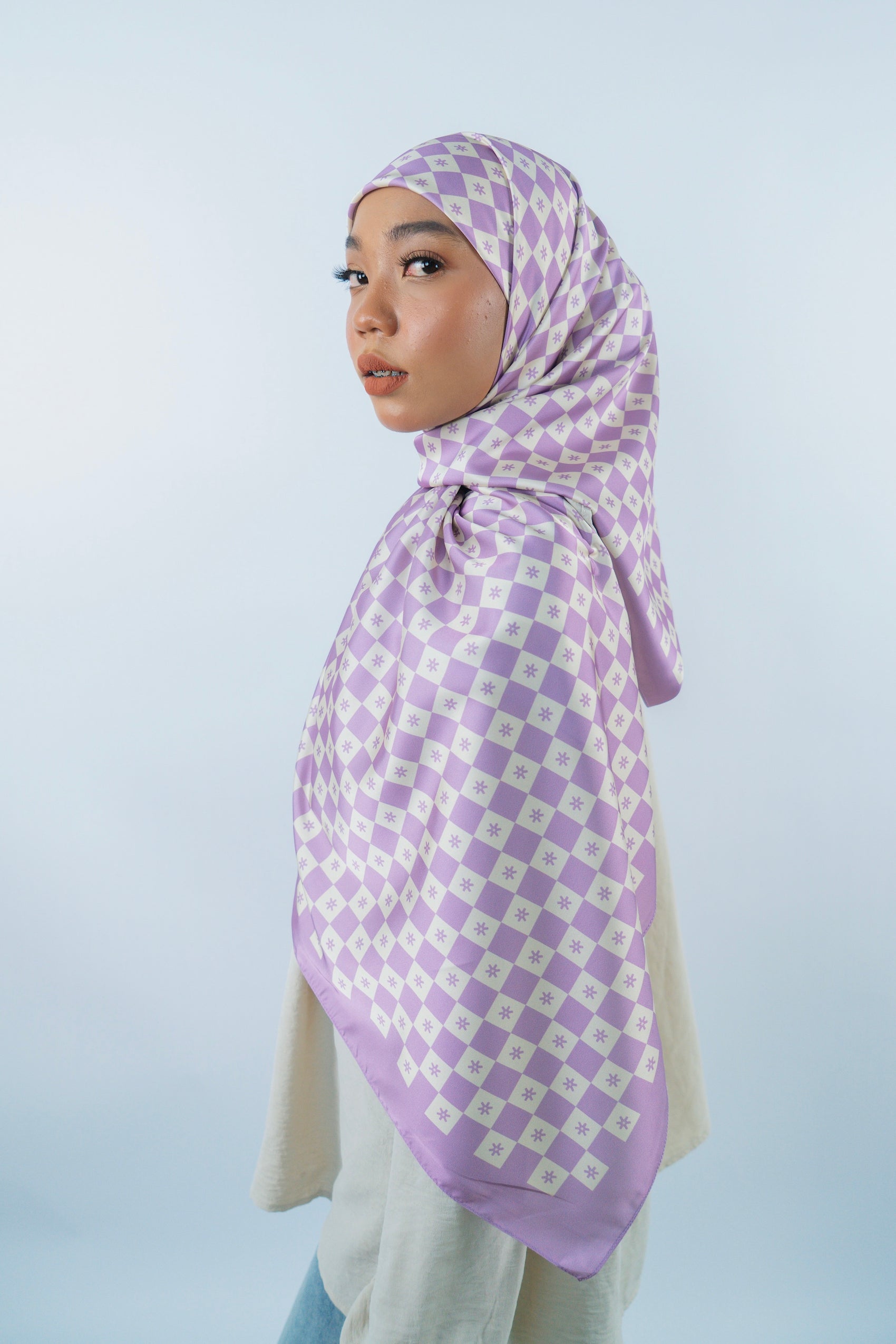 Monogram Square (Lilac)