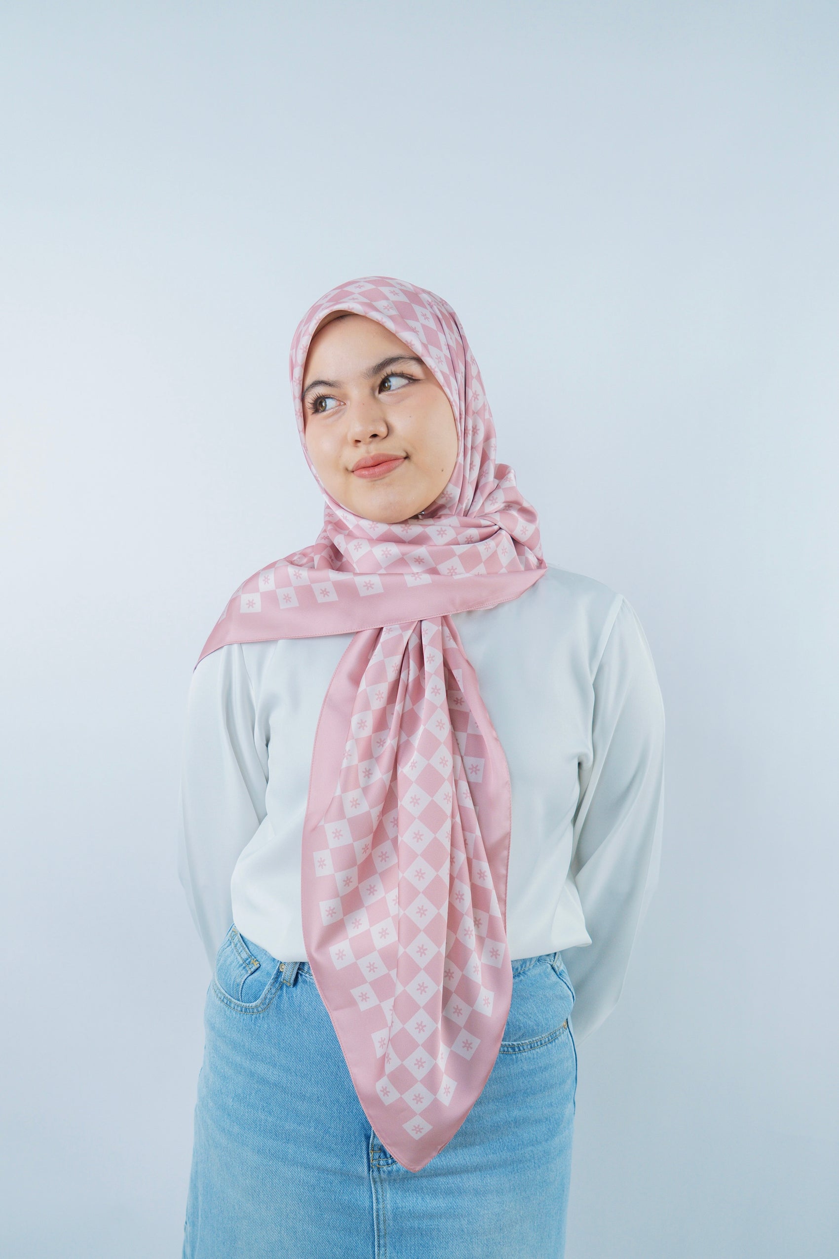 Monogram Square (Dusty Pink)