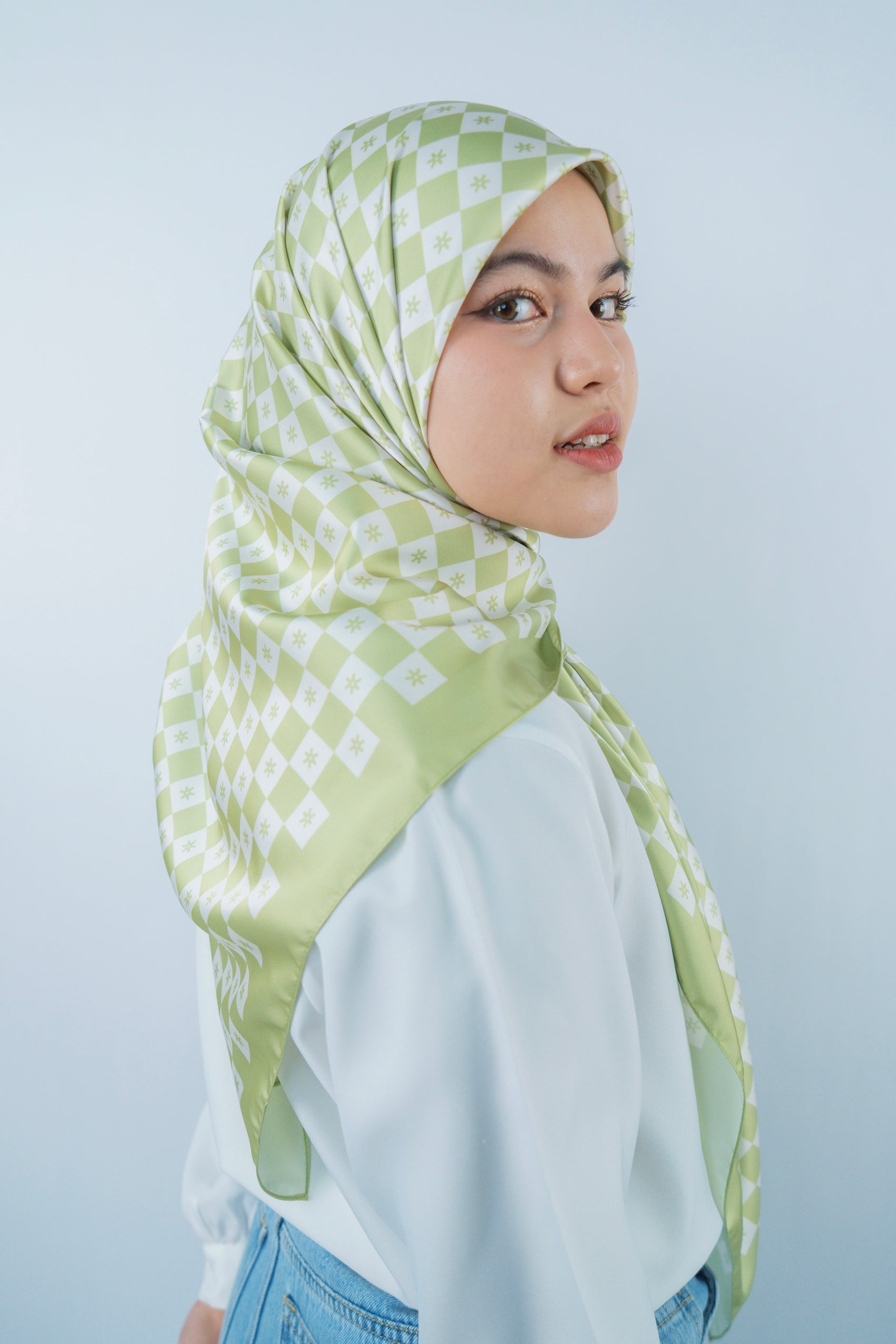 Monogram Square (Apple Green)