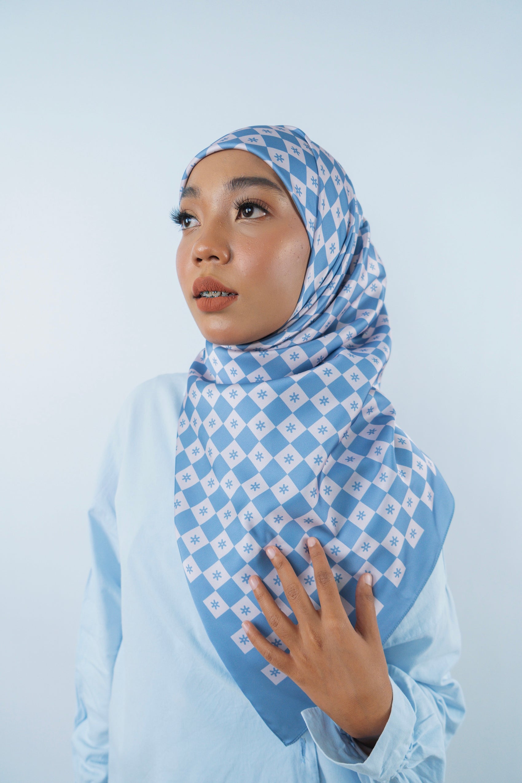 Monogram Square (Sky Blue)