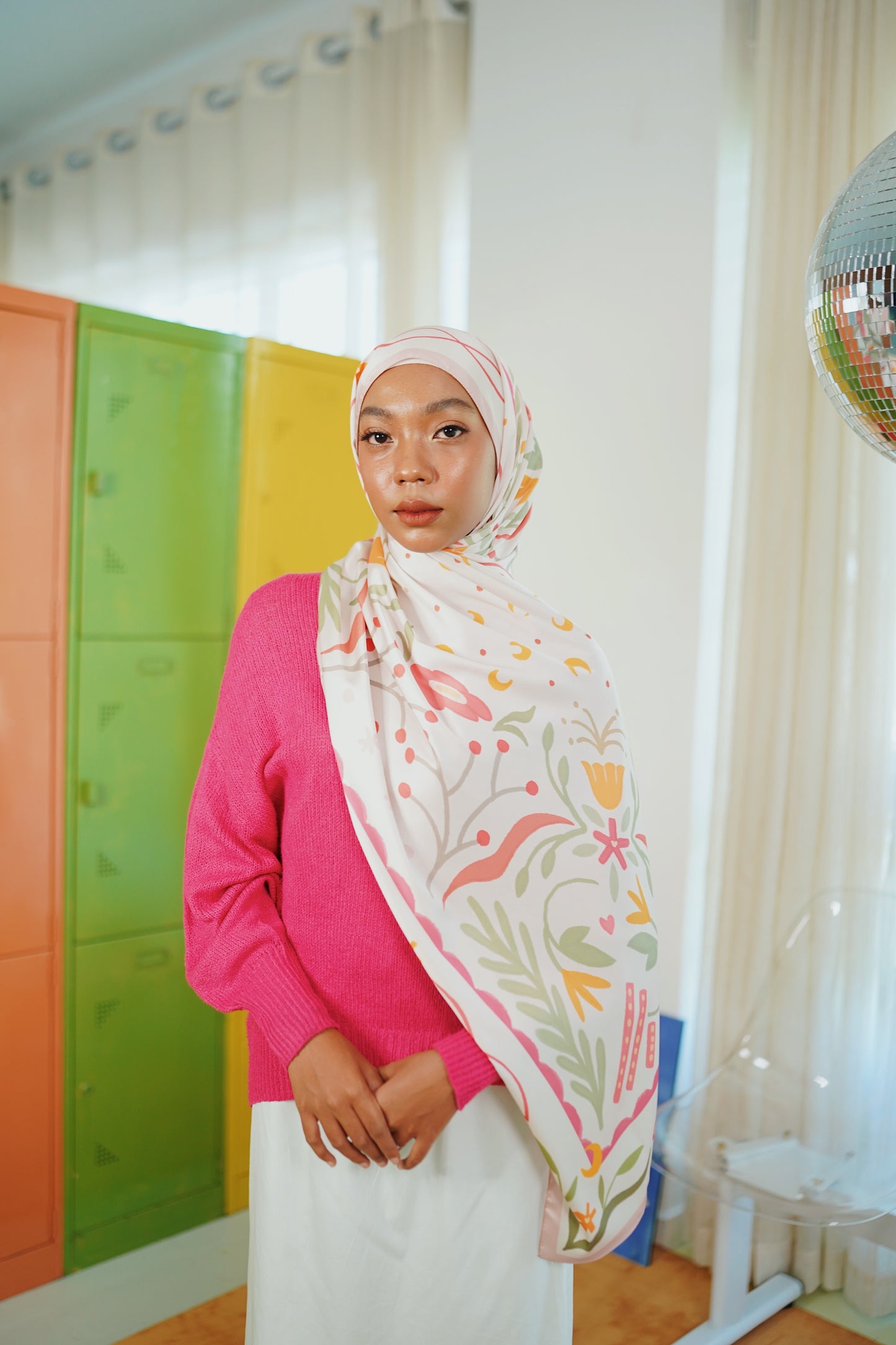 Berangan Shawl (Bubblegum)