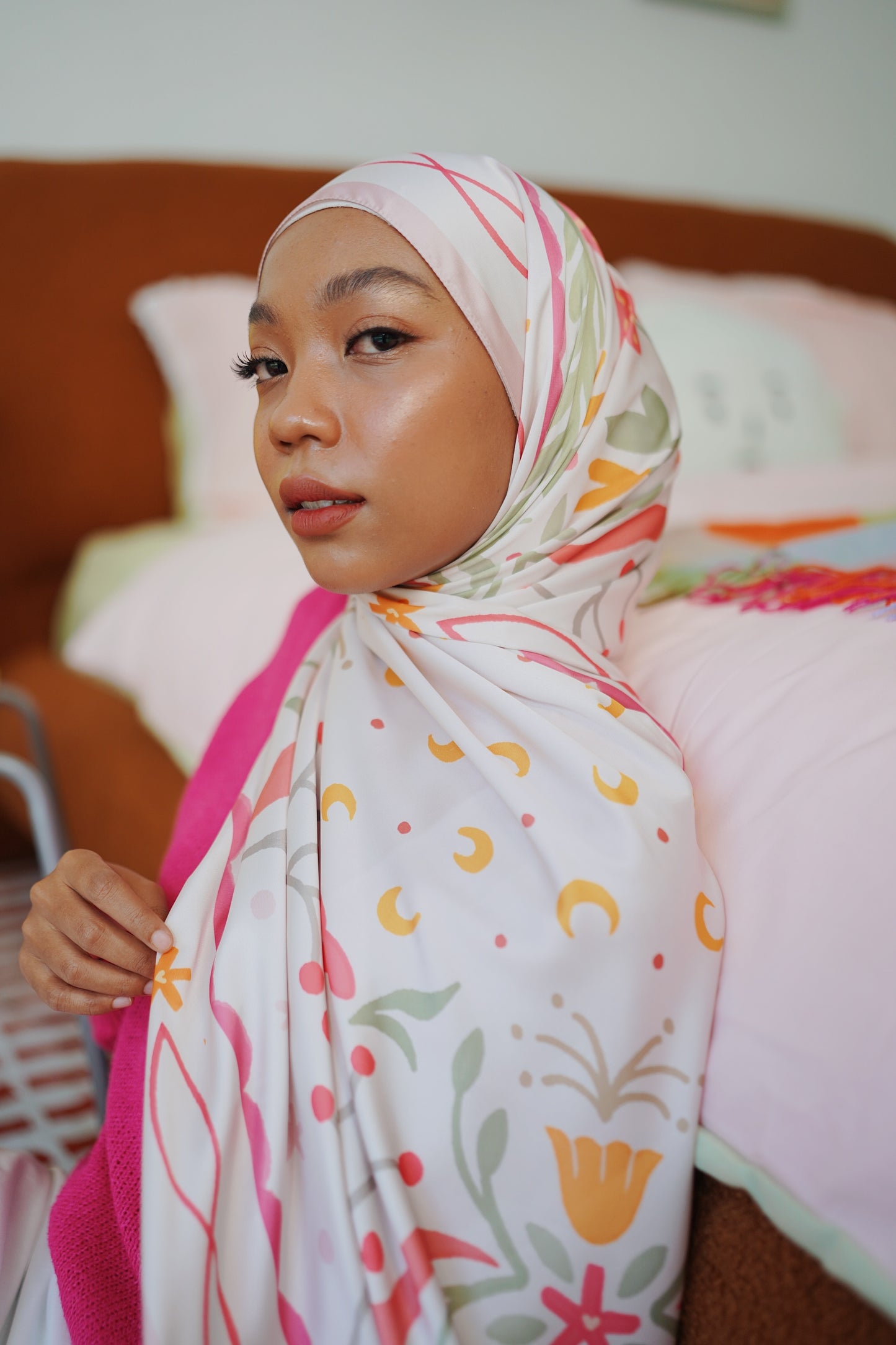 Berangan Shawl (Bubblegum)