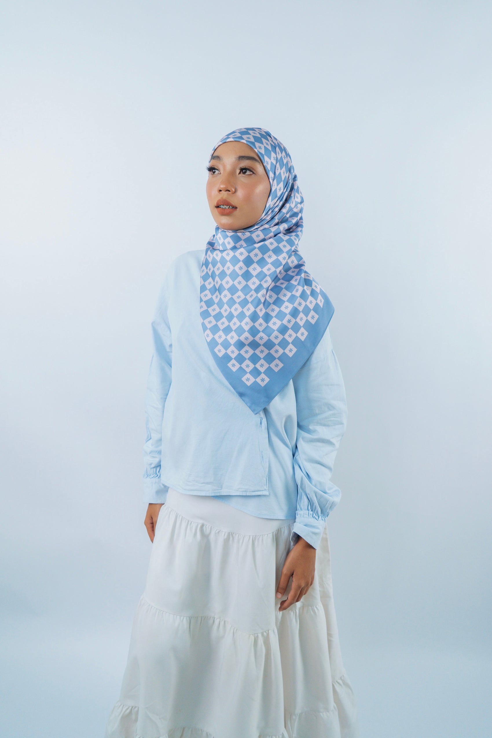 Monogram Square (Sky Blue)