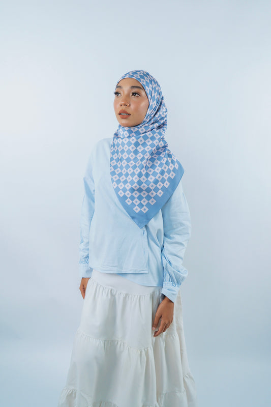 Monogram Square (Sky Blue)