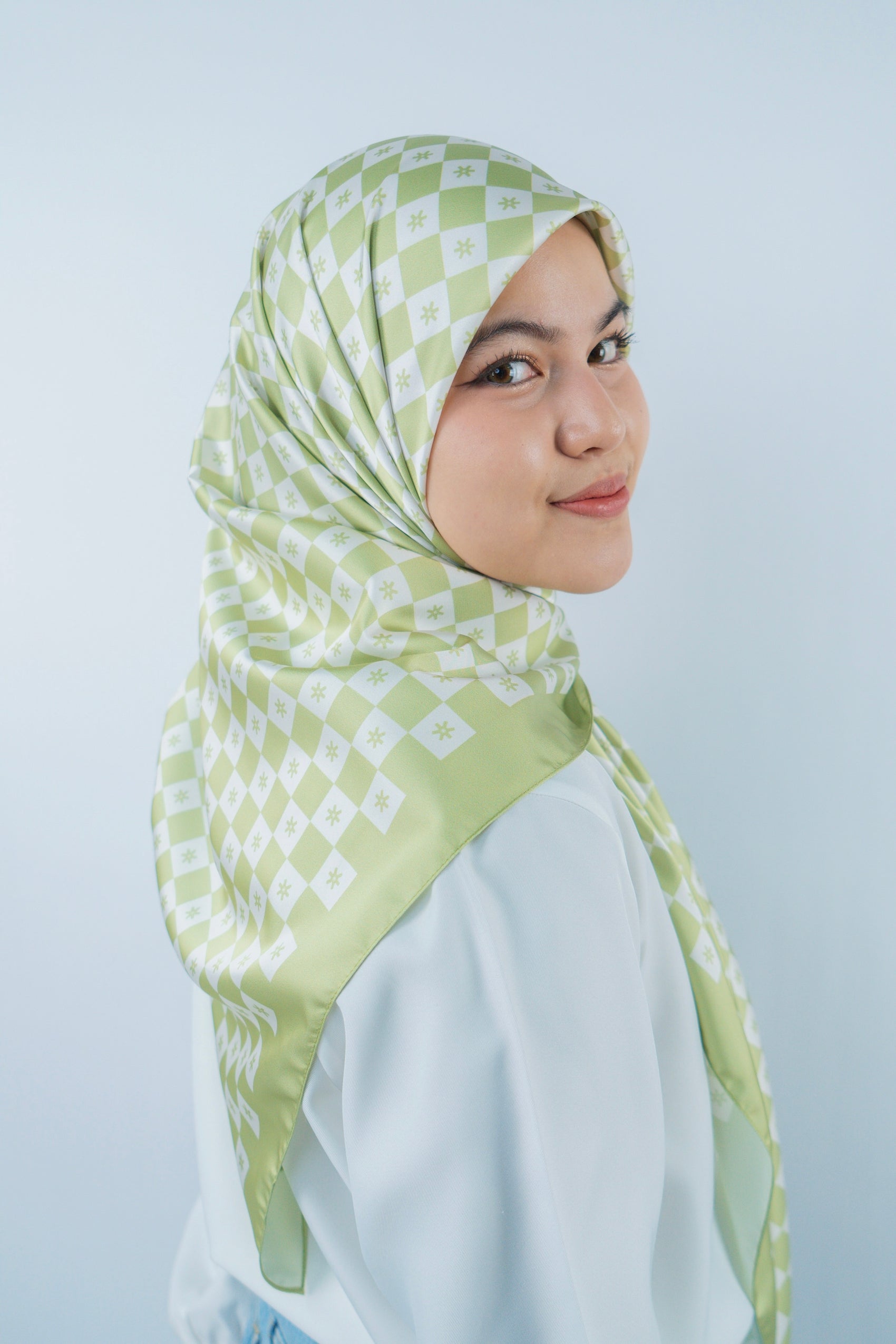 Monogram Square (Apple Green)