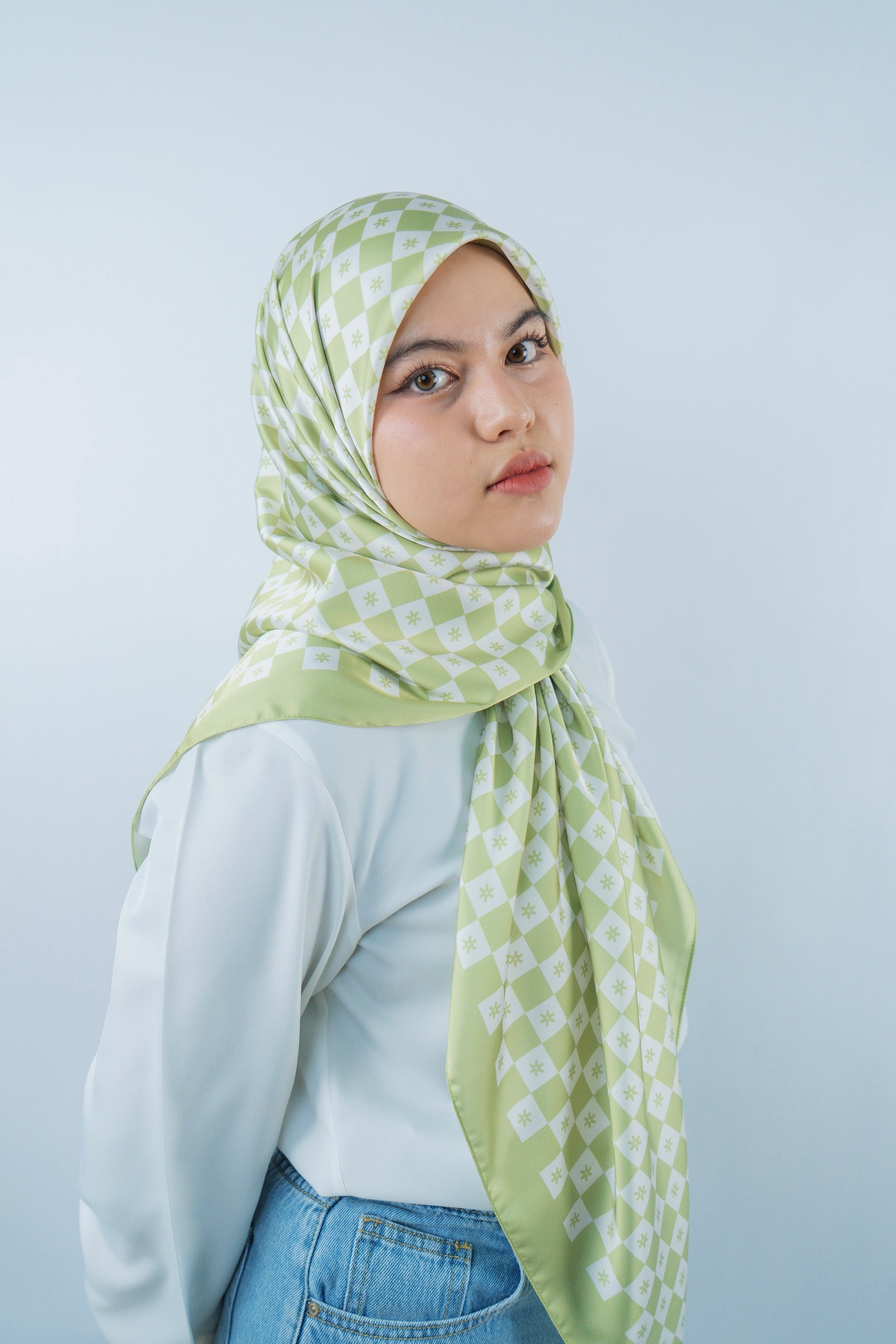 Monogram Square (Apple Green)