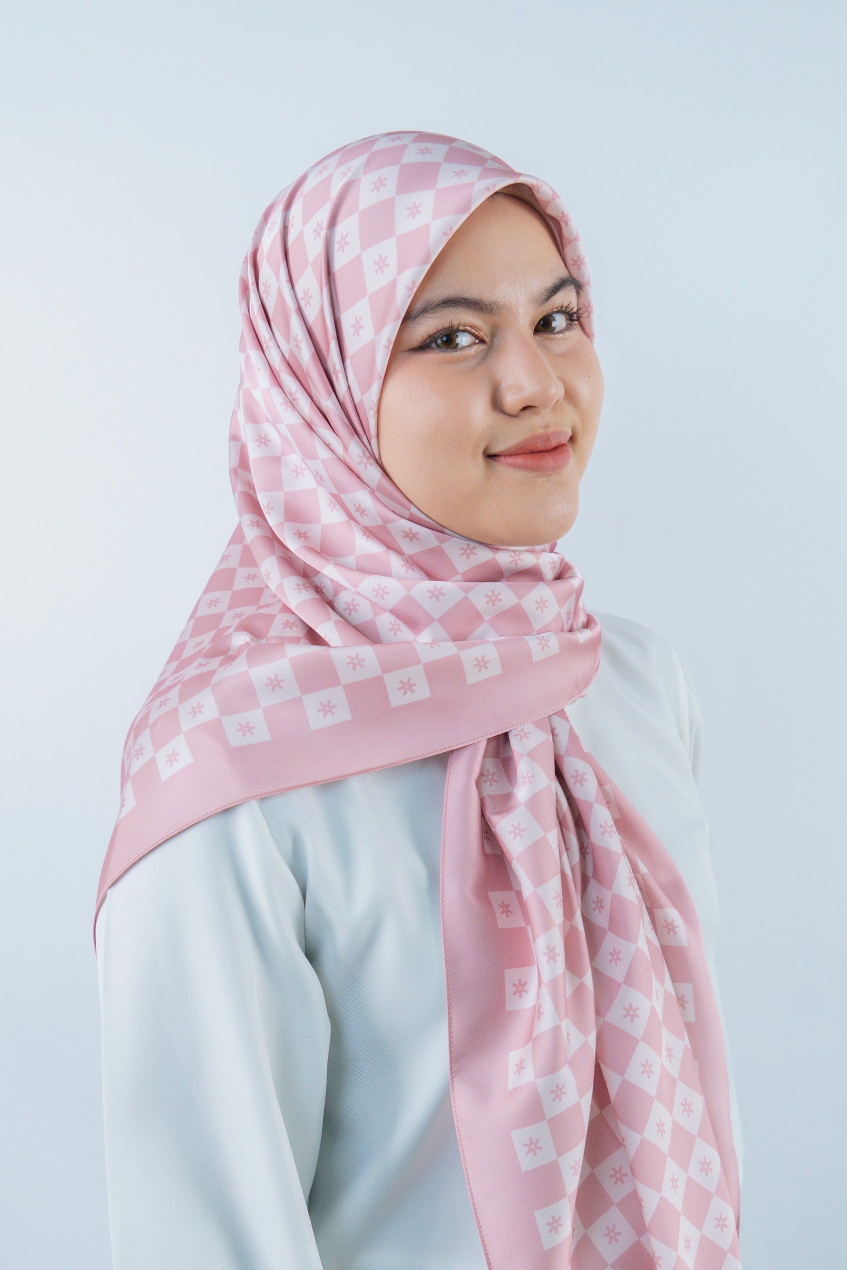 Monogram Square (Dusty Pink)