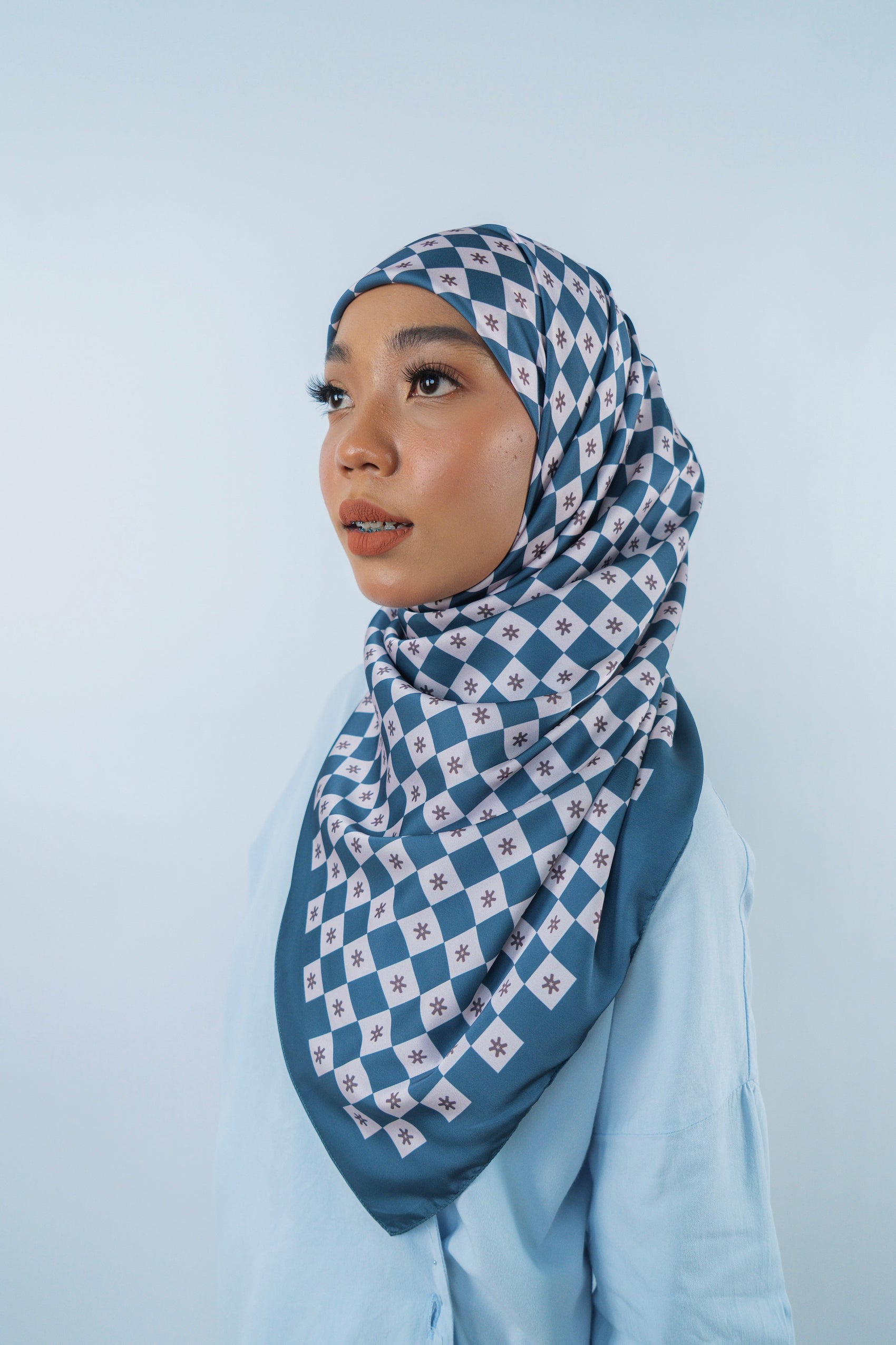 Monogram Square (Navy Blue)