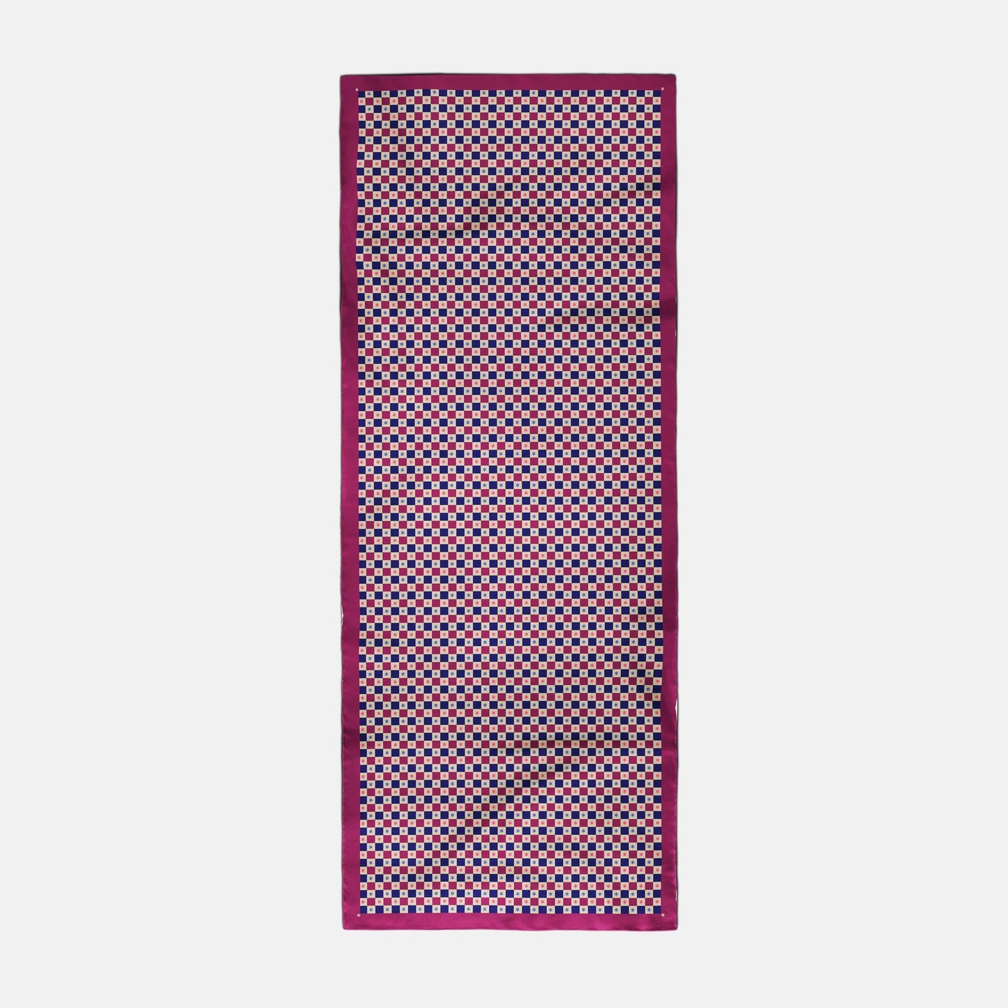 Monogram Shawl (Berry)
